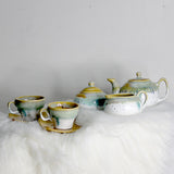 Spatter Gold Tea Set